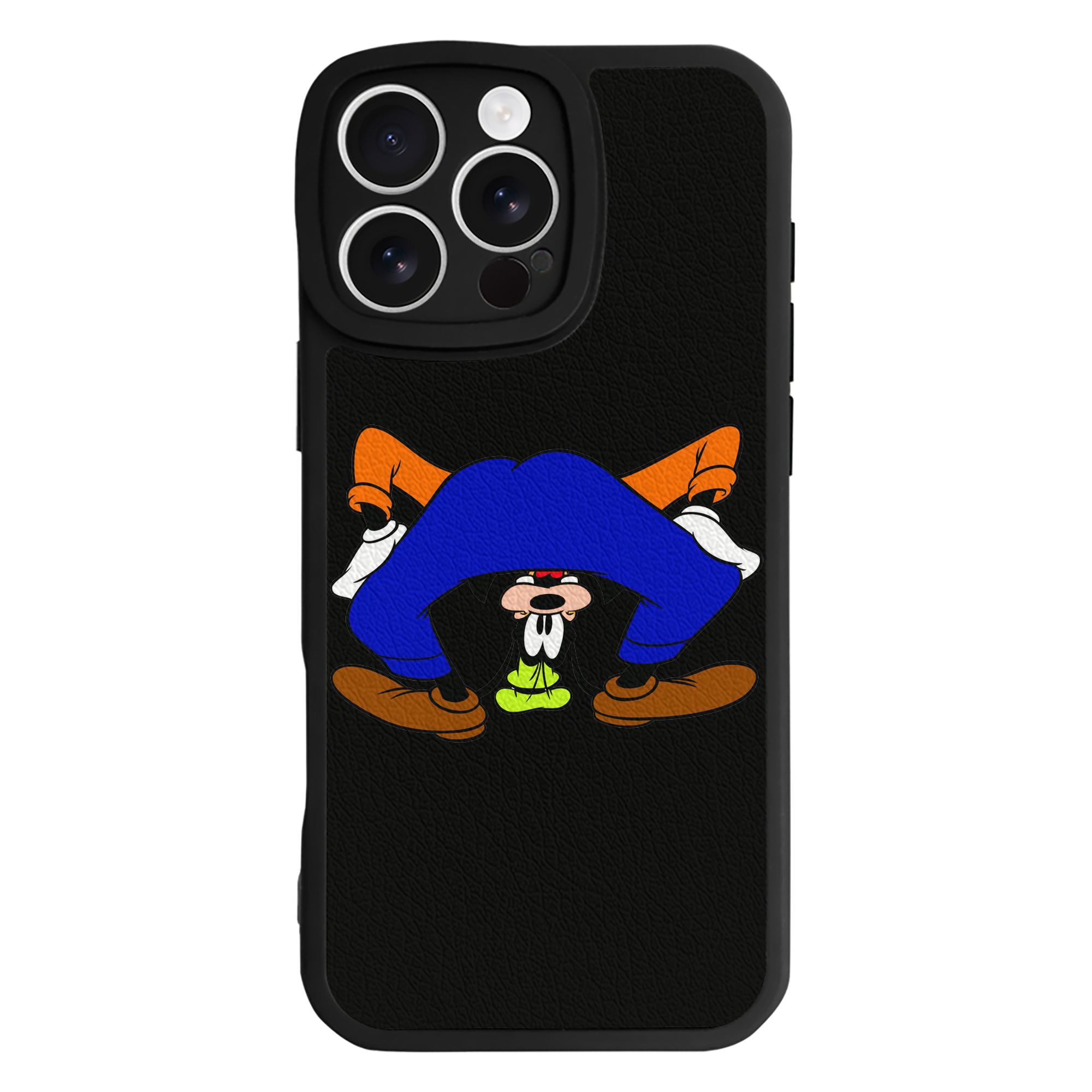（画像用） ミッキーマウス Mickey Mouse 【iPhone 16シリーズ対応】シリコンスマホケース（レザー調） 材質：シリコン